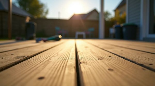 Optez pour un nettoyage de terrasse bois à Bayonne sans chimie