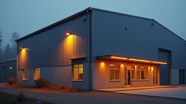 Optimisation esthétique et fonctionnelle du bardage pour bâtiment industriel
