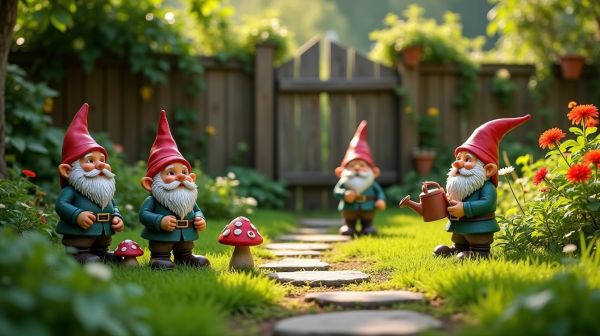 Top 5 gnomes de jardin pour embellir votre espace extérieur