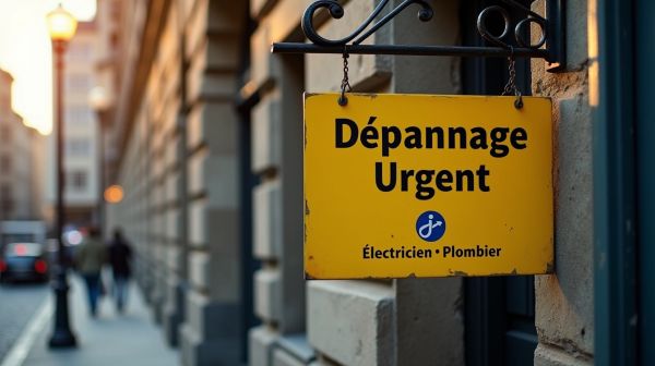 Votre dépannage urgent pour électricien plombier accessible