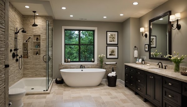 Aménager une niche salle de bain : idées et astuces déco